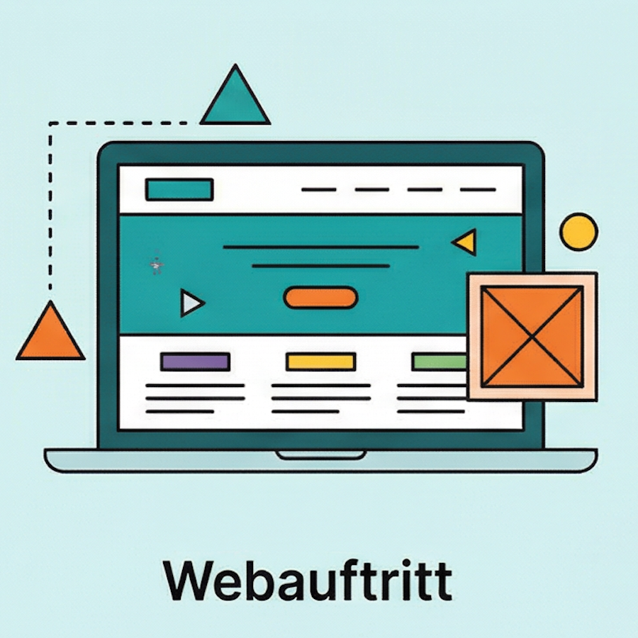 Illustration: Webauftritt